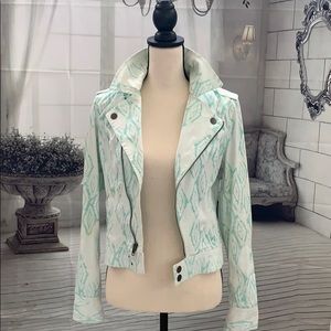 Vintage Retro Mudd. Moto Jacket